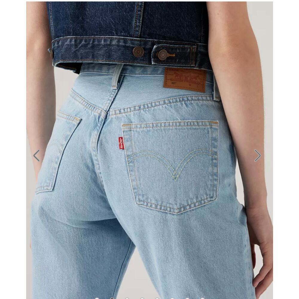 Levi’s 501 ORIGINAL CROPPED WOMEN'S JEANS - Picture 2 of 13